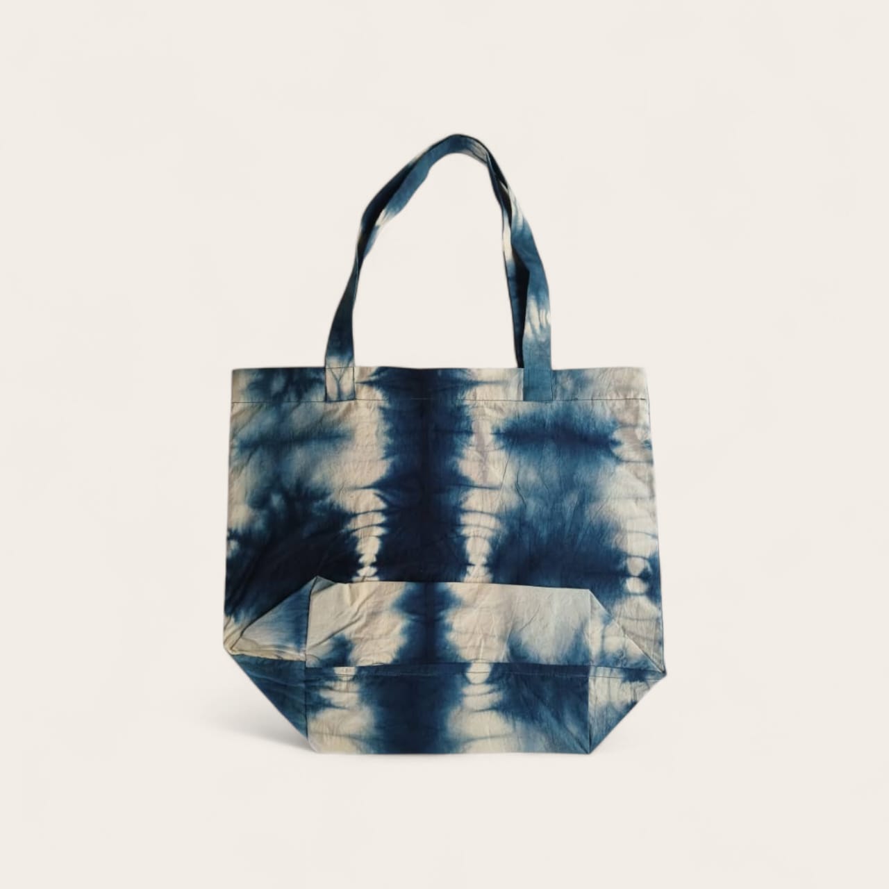Sac de courses Pagne Batik Indigo
